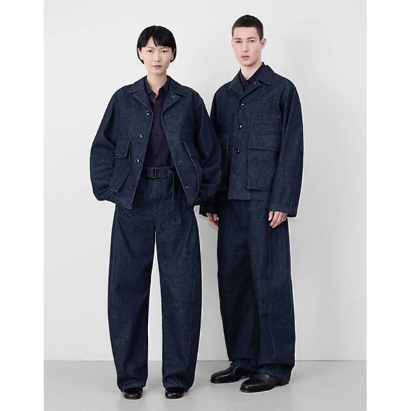 LEMAIRE ルメール インディゴデニム ボクシー デニムジャケット OW306 LD068