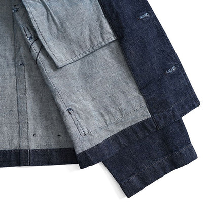 LEMAIRE ルメール インディゴデニム ボクシー デニムジャケット OW306 LD068