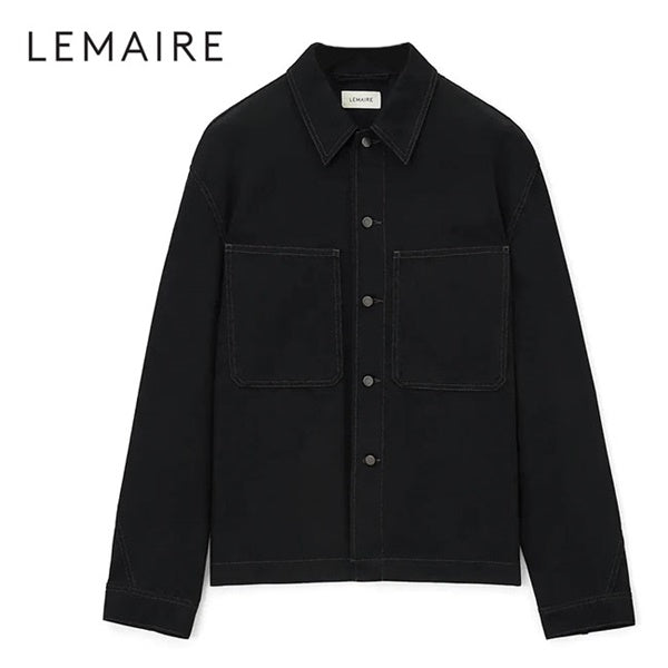LEMAIRE ルメール ツイスト スリーブ ボクシー デニムシャツ OV1004 LD1004