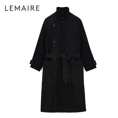 LEMAIRE ルメール ダブルウール ラップコート CO1037 LF1116