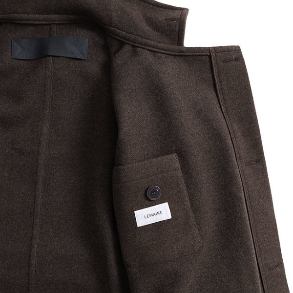 LEMAIRE ルメール 両面先染め ダブルウール ラップコート CO1090 LF1117