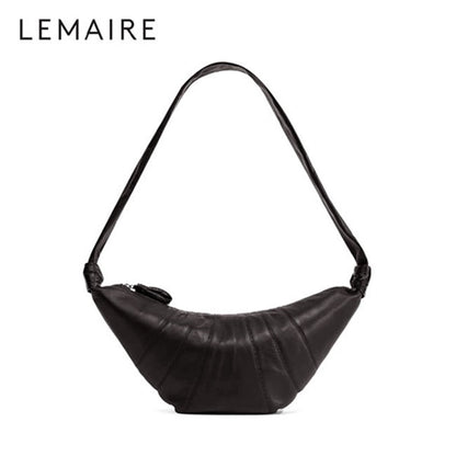 LEMAIRE ルメール MEDIUM CROISSANT BAG ナッパレザー ミディアム クロワッサンバッグ BG0001 LL095