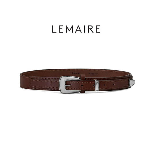 LEMAIRE ルメール MINIMAL WESTERN BELT レザー ウエスタンベルト AC1181 LL145 **