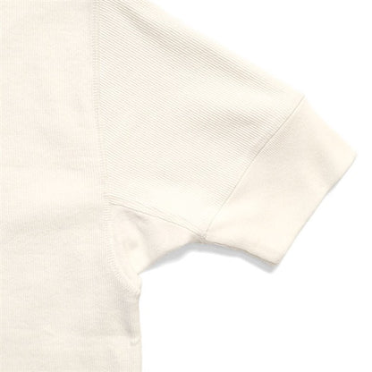 LEMAIRE ルメール コットンリネン ヘンリーネックリブTシャツ TS0007 LJ1030