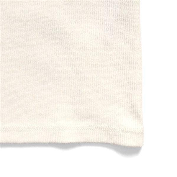 LEMAIRE ルメール コットンリネン ヘンリーネックリブTシャツ TS0007 LJ1030