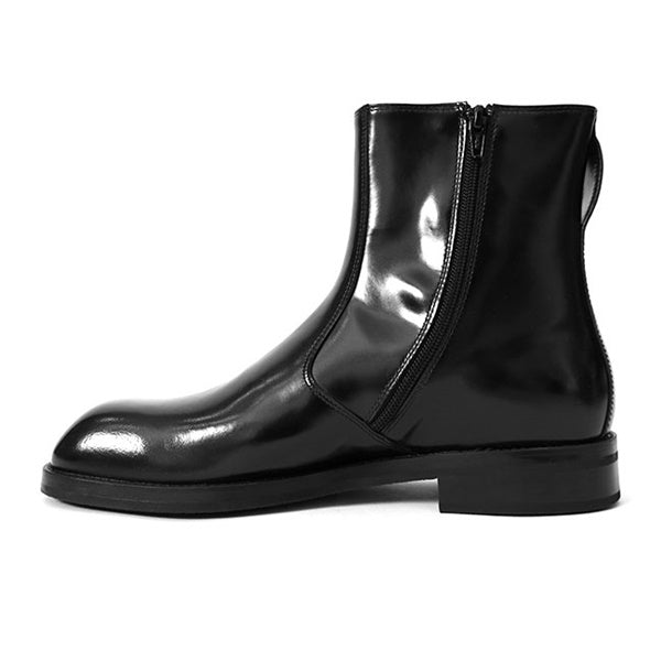LEMAIRE ルメール カーフスキンレザー ジップブーツ FO0236 LL0157