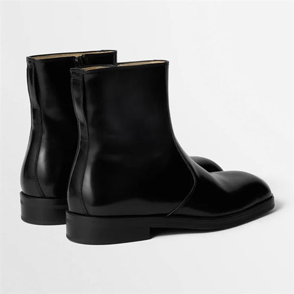 LEMAIRE ルメール カーフスキンレザー ジップブーツ FO0236 LL0157