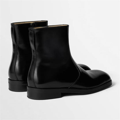LEMAIRE ルメール カーフスキンレザー ジップブーツ FO0236 LL0157