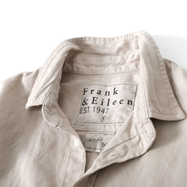 Frank&Eileen フランク&アイリーン LUKE SNCD ルーク オーバーダイ デニムシャツ 3220700084 3820700003