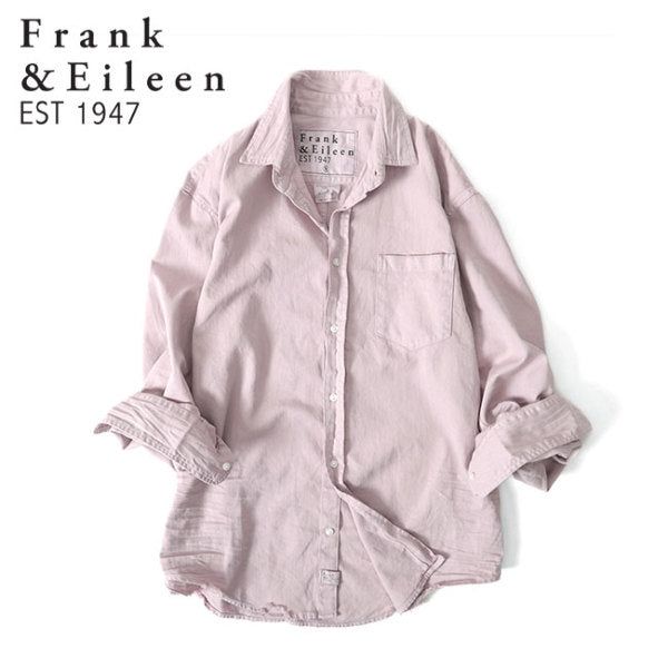 Frank&Eileen フランク&アイリーン LUKE SNCD ルーク オーバーダイ デニムシャツ 3220700086