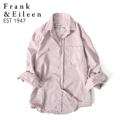 Frank&Eileen フランク&アイリーン LUKE SNCD ルーク オーバーダイ デニムシャツ 3220700086