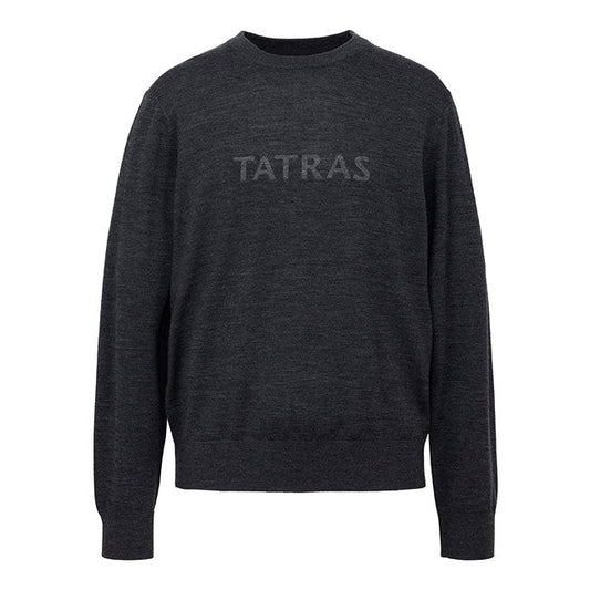 TATRAS MEDUNO HIGH GAUGE LOGO KNIT SWEATER