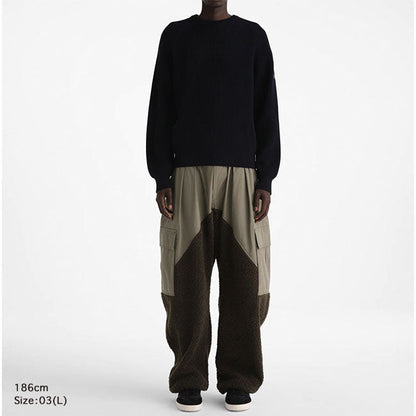 TATRAS CARNAC MIDDLE GAUGE CREW NECK KNIT SWEATER