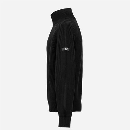 TATRAS PARENZO HIGH NECK HALF-ZIP KNIT SWEATER