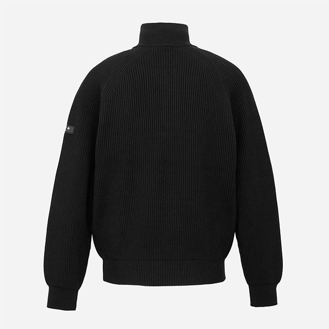 TATRAS PARENZO HIGH NECK HALF-ZIP KNIT SWEATER