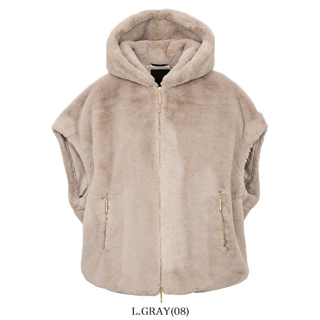 TATRAS GITEGA BOA FLEECE HOODED VEST HOODIE
