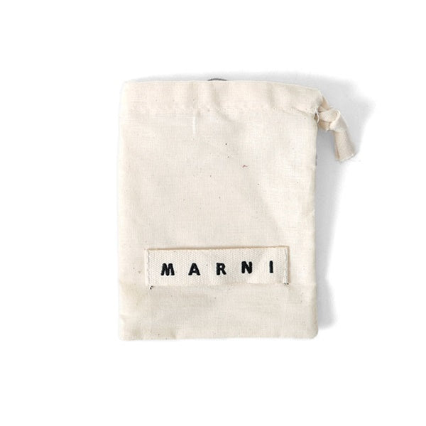 MARNI マルニ サフィアーノ&カーフレザー ロゴ 二つ折り財布 ウォレット PFMI0046Q0 LV520