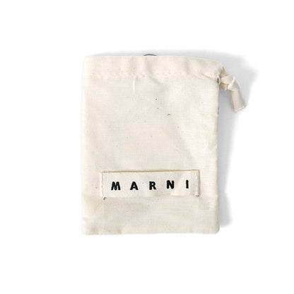 MARNI マルニ サフィアーノ&カーフレザー ロゴ 二つ折り財布 ウォレット PFMI0046Q0 LV520