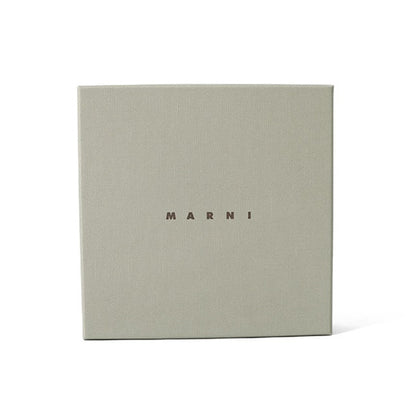 MARNI マルニ サフィアーノ&カーフレザー ロゴ 二つ折り財布 ウォレット PFMI0046Q0 LV520
