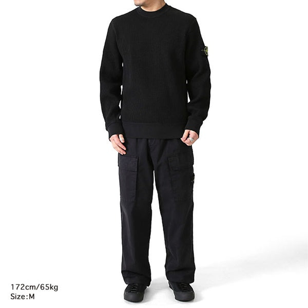 STONE ISLAND ストーンアイランド ワッフル スウェットシャツ 6100056