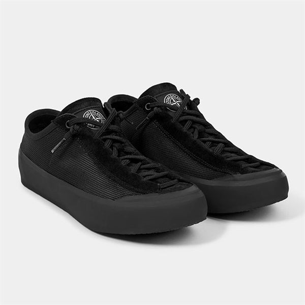 STONE ISLAND ストーンアイランド POLY MESH Compassパッチ ローカットスニーカー S100010