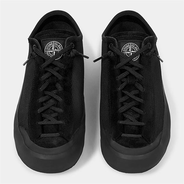 STONE ISLAND ストーンアイランド POLY MESH Compassパッチ ローカットスニーカー S100010