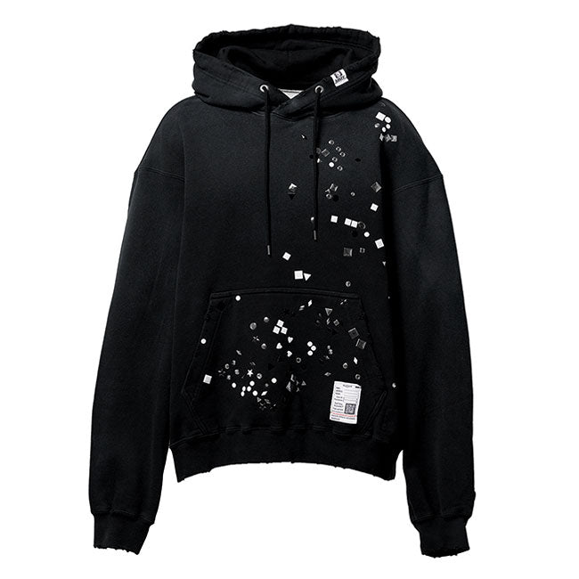 Maison MIHARA YASUHIRO EMBELLISHED HOODIE J16HD741