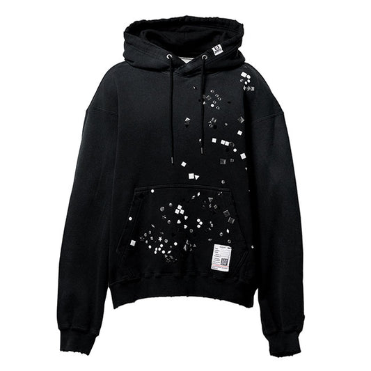 Maison MIHARA YASUHIRO EMBELLISHED HOODIE J16HD741