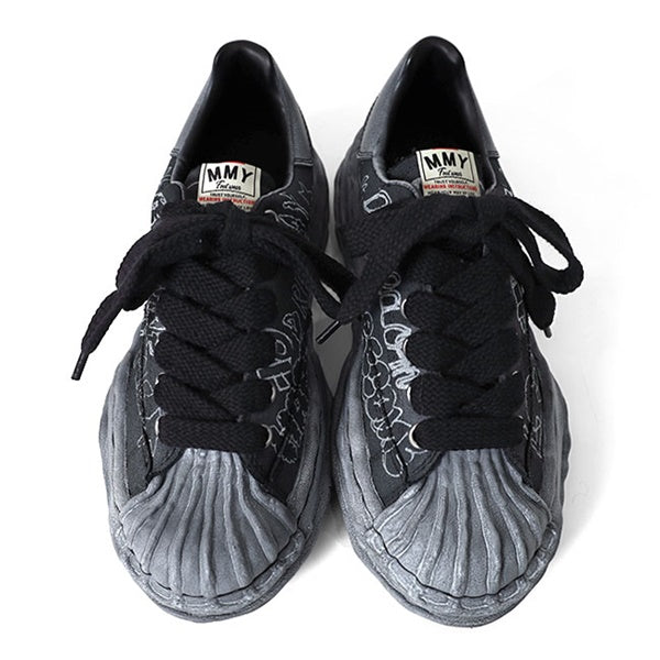 Maison MIHARA YASUHIRO メゾンミハラヤスヒロ BLAKEY ブレイキー グラフィティプリント キャンバススニーカー A16FW730