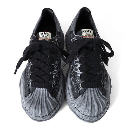Maison MIHARA YASUHIRO メゾンミハラヤスヒロ BLAKEY ブレイキー グラフィティプリント キャンバススニーカー A16FW730