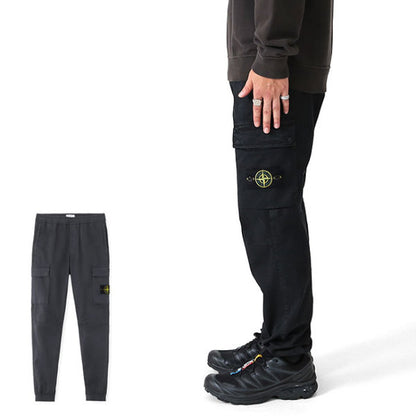 STONE ISLAND ストーンアイランド ガーメントダイ テーパード カーゴパンツ 8115313L1 K2S153100033
