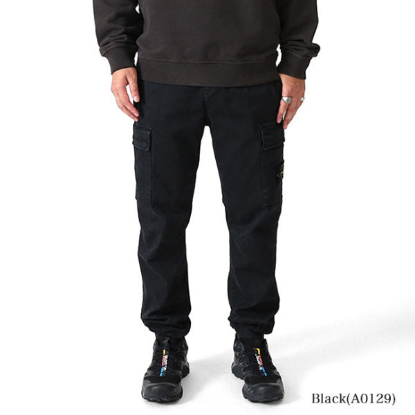 STONE ISLAND ストーンアイランド ガーメントダイ テーパード カーゴパンツ 8115313L1 K2S153100033