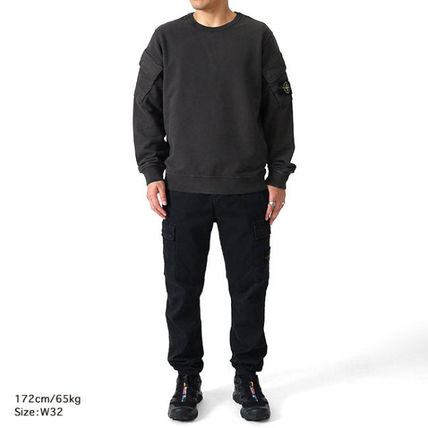 STONE ISLAND ストーンアイランド ガーメントダイ テーパード カーゴ