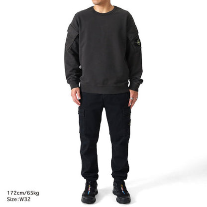 STONE ISLAND ストーンアイランド ガーメントダイ テーパード カーゴパンツ 8115313L1 K2S153100033