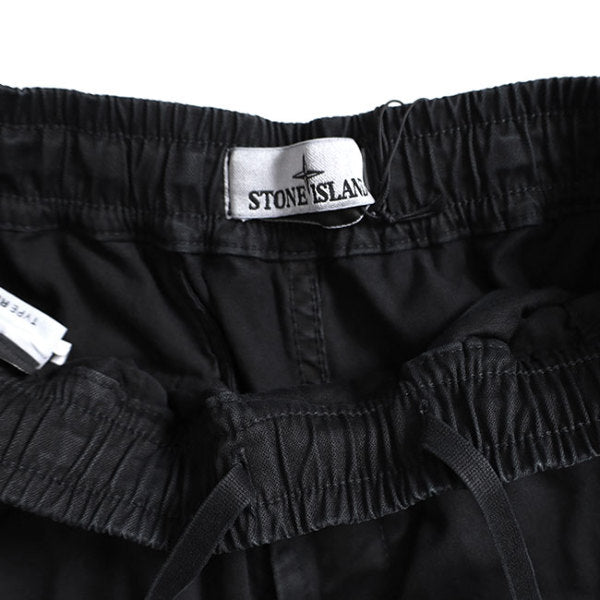 STONE ISLAND ストーンアイランド ガーメントダイ テーパード カーゴパンツ 8115313L1 K2S153100033