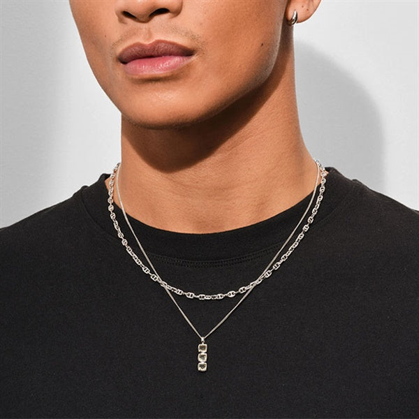 TOMWOOD トムウッド Cable Chain 17 inch シルバー ケーブルチェーンネックレス 100089 **