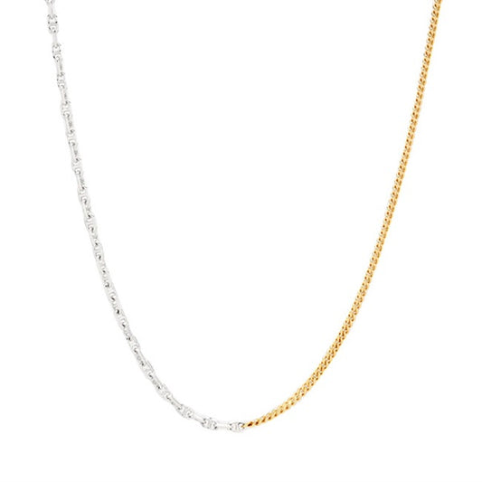 TOMWOOD トムウッド Rue Chain Duo 20.5inch ゴールド シルバー チェーンネックレス 101233 **