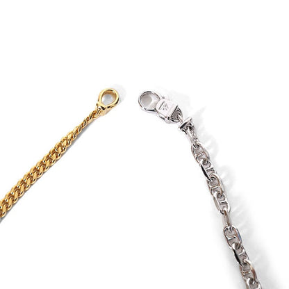 TOMWOOD トムウッド Rue Chain Duo 20.5inch ゴールド シルバー チェーンネックレス 101233 **
