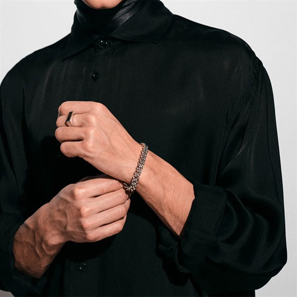 TOMWOOD トムウッド Lou Bracelet シルバー チェーン ブレスレット 100630 **