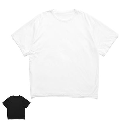 08sircus ゼロエイトサーカス リバーシブル レイヤードTシャツ S26SS-CS03 **