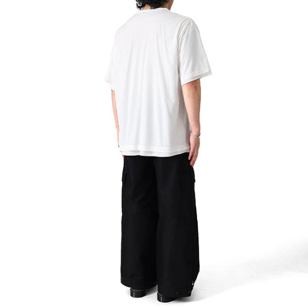 08sircus ゼロエイトサーカス リバーシブル レイヤードTシャツ S26SS-CS03 **