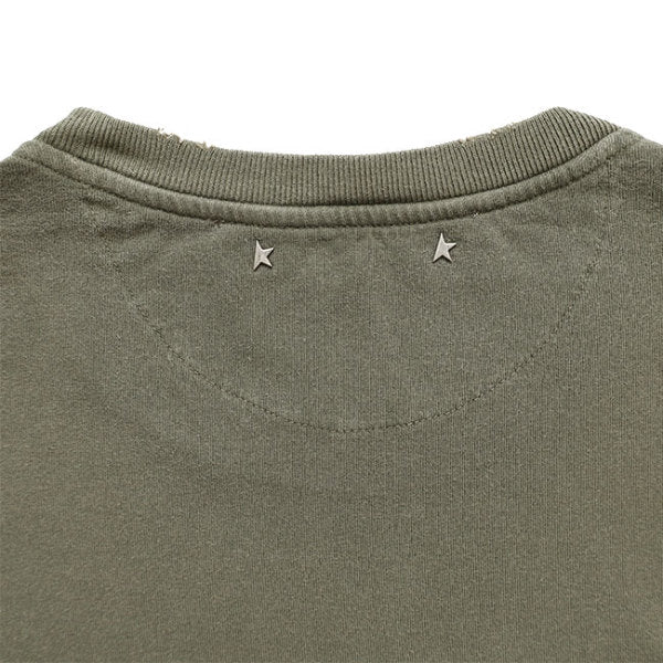 Golden Goose ゴールデングース ユーズド加工 レタリングロゴ Tシャツ GMP01220.P000671.35479
