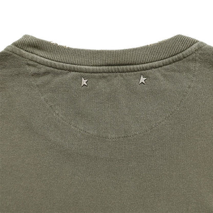 Golden Goose ゴールデングース ユーズド加工 レタリングロゴ Tシャツ GMP01220.P000671.35479