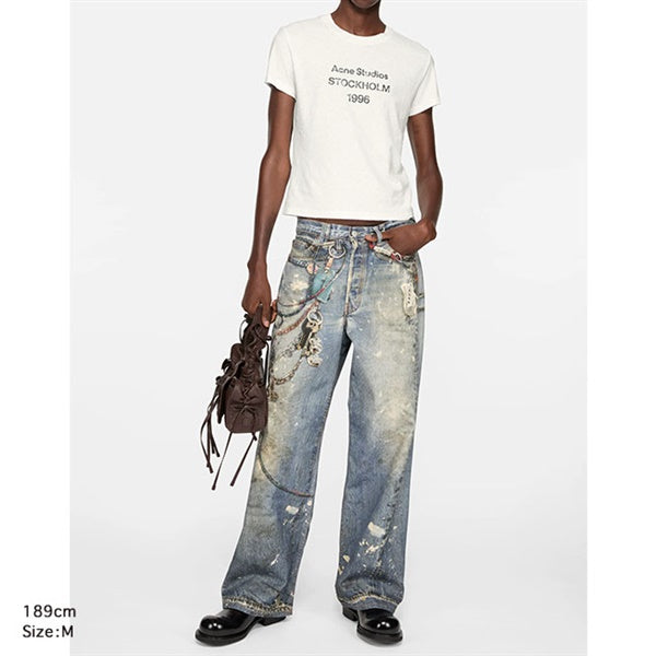 Acne Studios アクネストゥディオズ ショート ロゴTシャツ FN-UX-TSHI000180 **