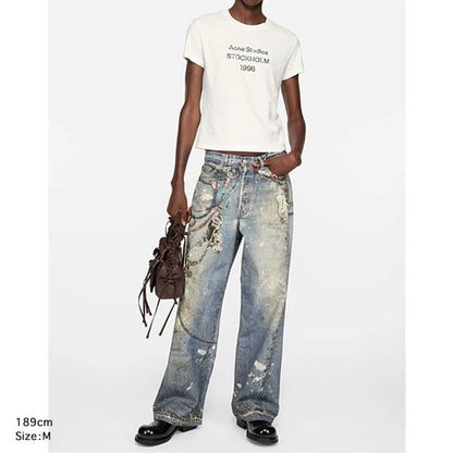 Acne Studios アクネストゥディオズ ショート ロゴTシャツ FN-UX-TSHI000180 **