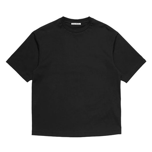 Acne Studios アクネストゥディオズ オーガニックコットン サテンロゴTシャツ FN-UX-TSHI000254 **
