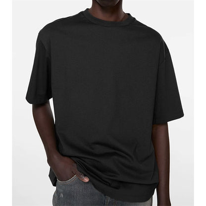 Acne Studios アクネストゥディオズ オーガニックコットン サテンロゴTシャツ FN-UX-TSHI000254 **