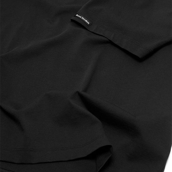Acne Studios アクネストゥディオズ オーガニックコットン サテンロゴTシャツ FN-UX-TSHI000254 **