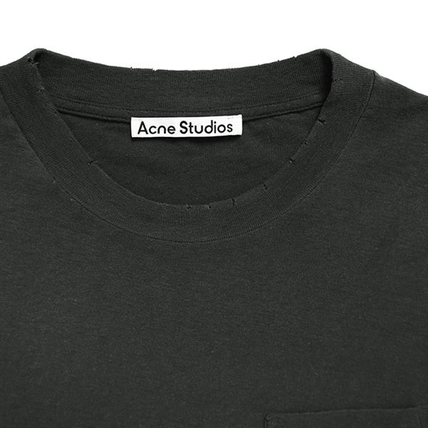Acne Studios アクネストゥディオズ オーガニックコットン 胸ポケット ロゴTシャツ FN-UX-TSHI000289 **
