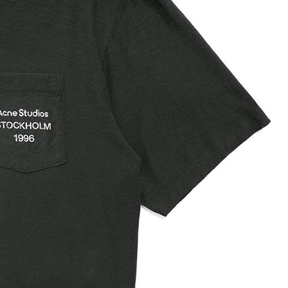 Acne Studios アクネストゥディオズ オーガニックコットン 胸ポケット ロゴTシャツ FN-UX-TSHI000289 **